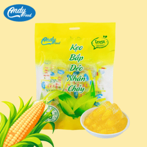 Kẹo Bắp Nhân Chảy Andy 900g