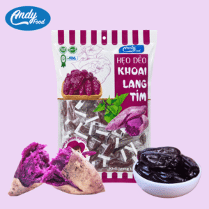 Kẹo Dẻo Khoai Lang Tím Andy 1kg